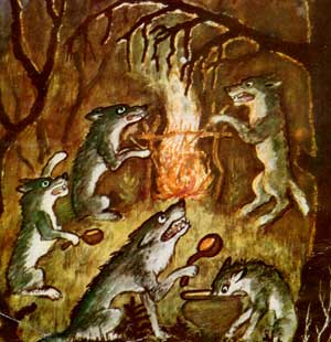 Храбрый баран - Русская народная сказка на YaDumau.RU