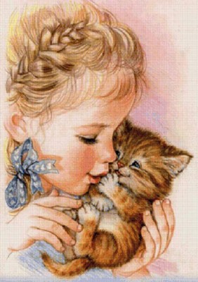 Котёнок (Я нашла в саду котёнка...)