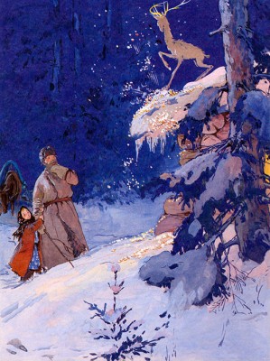 Сказки Павла Бажова. - Серебряное копытце - Кокованя, Даренка, Муренка