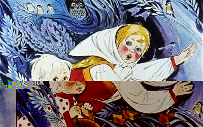 Пряничный домик. Русская народная сказка. Маша, Ваня и Медведь