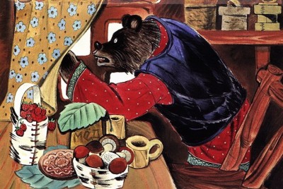 Пряничный домик. Русская народная сказка. Маша, Ваня и Медведь