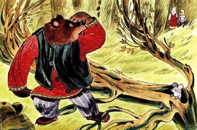 Пряничный домик. Русская народная сказка. Маша, Ваня и Медведь