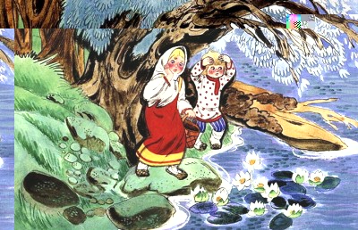 Пряничный домик. Русская народная сказка. Маша, Ваня и Медведь