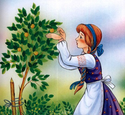 Крошечка–Хаврошечка. Русская народная сказка на YaDumau.ru