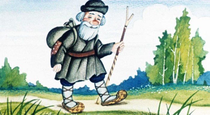 Чудесные лапоточки - Русская народная сказка