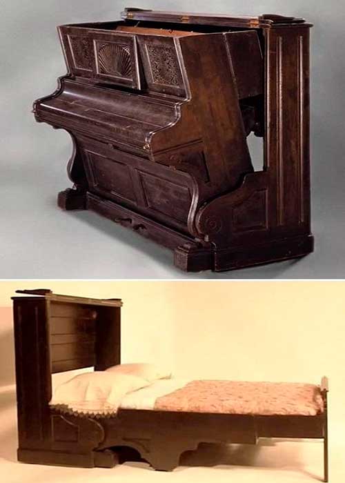 пианино-кровать